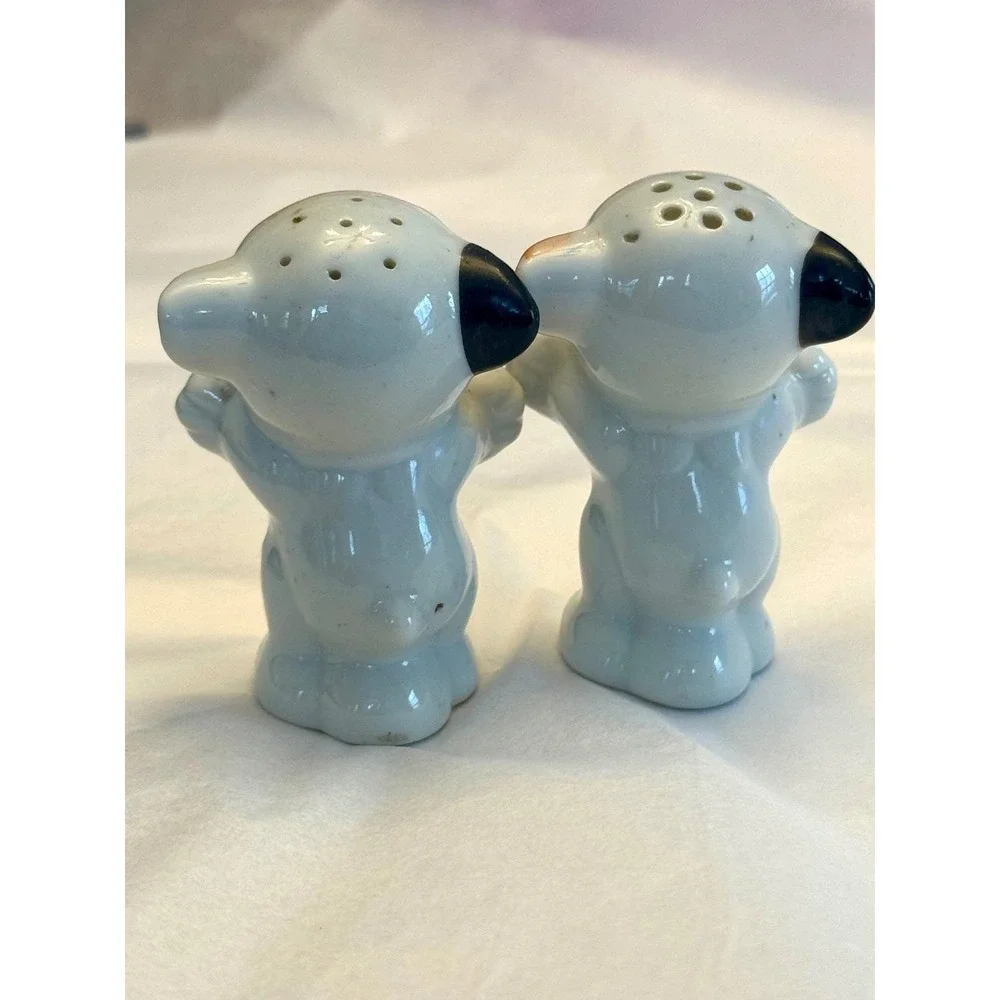 Vintage 1950s Anthropomorphic Cat Salt Pepper Shakers Made in Japan Kitsch‎
